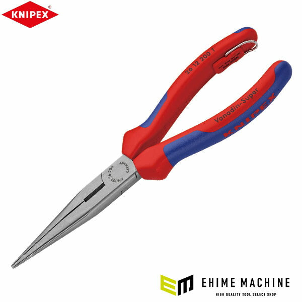 日本正規品 クニペックス 先長ラジオペンチ 落下防止 コンフォート 200mm (26 12 200 T)(4003773079989) KNIPEX