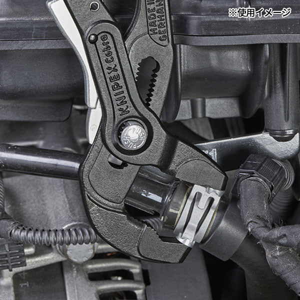 日本正規品 クニペックス スプリングホースクリッププライヤー(ロック付 (8551-250AF)(4003773078623) 業務向け KNIPEX