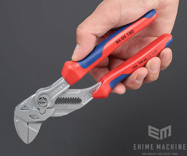 【8月の特価品】日本正規品 クニペックス プライヤーレンチ (8605-180)(4003773047162) 業務向け KNIPEX