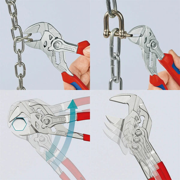 【8月の特価品】日本正規品 クニペックス プライヤーレンチ (8605-180)(4003773047162) 業務向け KNIPEX