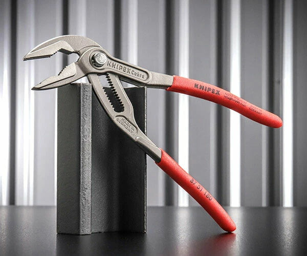 日本正規品 クニペックス コブラ エクストラスリムウォーターポンププライヤー  (8751-180SB)(4003773089773) KNIPEX