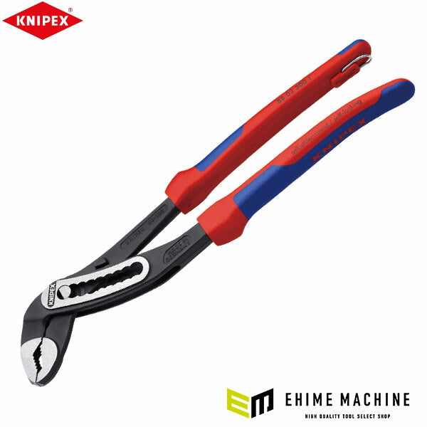 日本正規品 クニペックス アリゲーター ウォーターポンププライヤー 落下防止 コンフォート (88 02 300 T)(4003773080183) KNIPEX