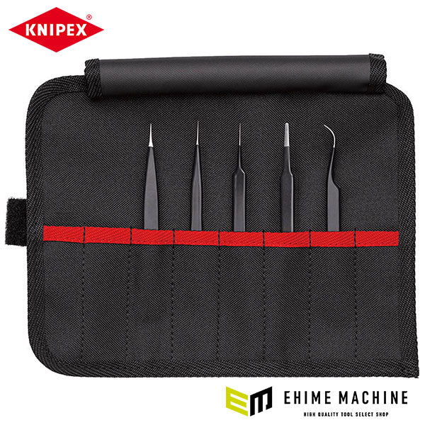 日本正規品 クニペックス 汎用ピンセット5本組セット (9200-01ESD)(4003773087038) KNIPEX