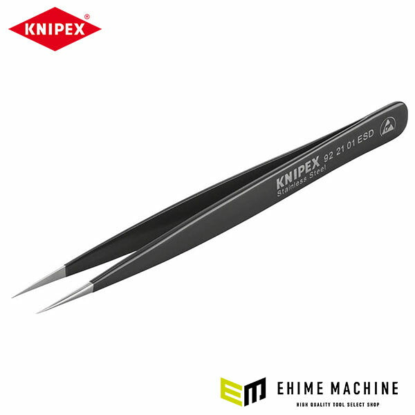 日本正規品 クニペックス 汎用ピンセット 125MM (9221-01ESD)(4003773086772) KNIPEX