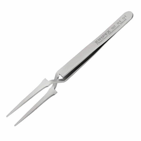 日本正規品 クニペックス 逆作用ピンセット(INOX) 120MM (9291-01