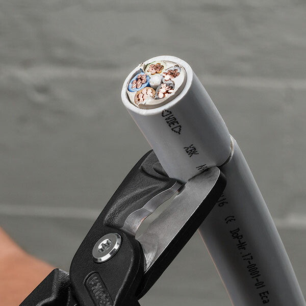 日本正規品 クニペックス ケーブルカッター(3Kグリップ) ステップカットXL (9512-225)(4003773088899) 業務向け KNIPEX