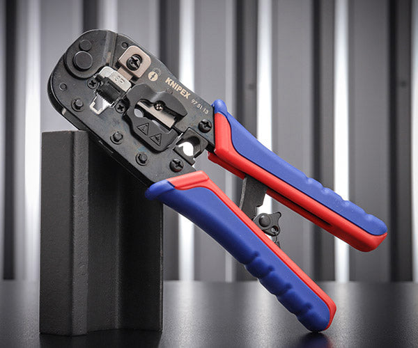 日本正規品 クニペックス ウエスタンプラグ圧着ペンチ (8ピン)(SB) (9751-13SB)(4003773089155) KNIPEX