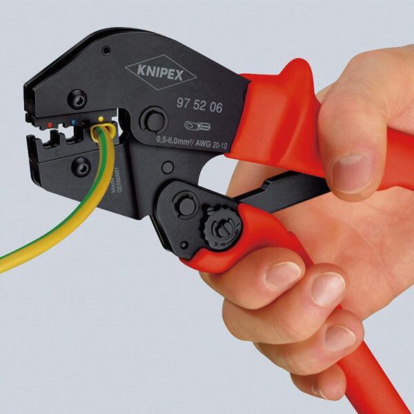 日本正規品 クニペックス 圧着ペンチ (SB) (9752-13SB)(4003773048091) KNIPEX