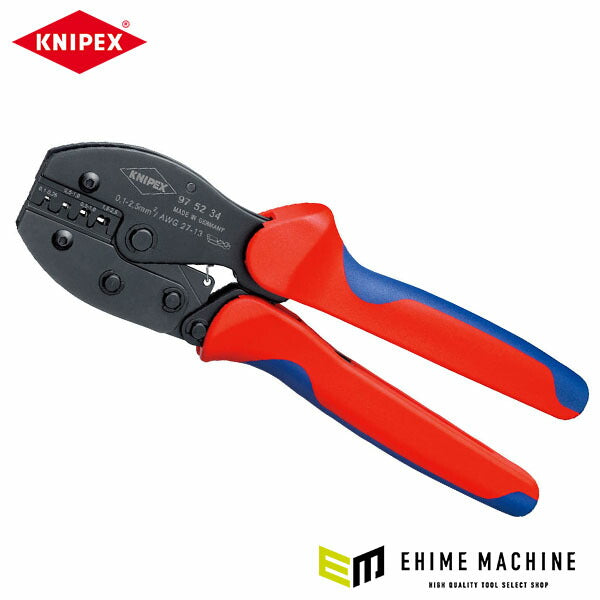 日本正規品 クニペックス 圧着ペンチ (9752-34SB)(4003773052609) KNIPEX