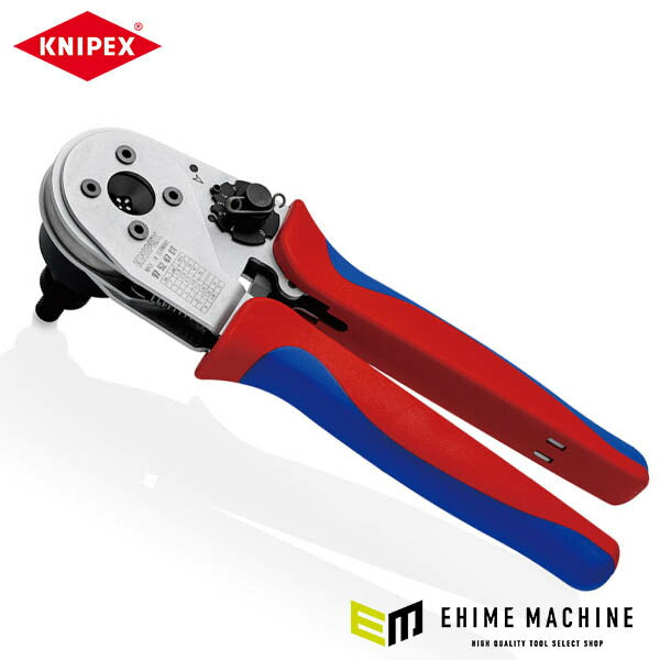 日本正規品 クニペックス 4インデント圧着プライヤー [DTコネクタ用] (9752-67DT)(4003773088820) KNIPEX