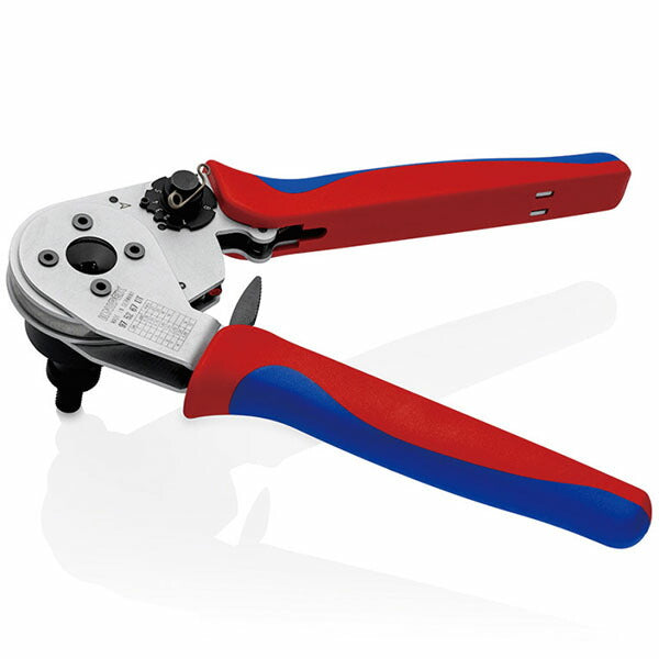 日本正規品 クニペックス 4インデント圧着プライヤー [DTコネクタ用] (9752-67DT)(4003773088820) KNIPEX