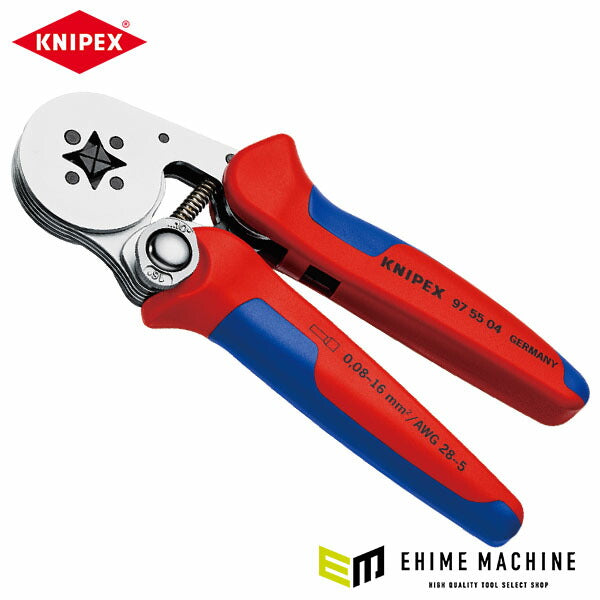 日本正規品 クニペックス 圧着ペンチ (9755-04SB)(4003773086109) KNIPEX