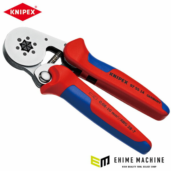 日本正規品 クニペックス 圧着ペンチ (9755-14)(4003773084860) 業務向け KNIPEX