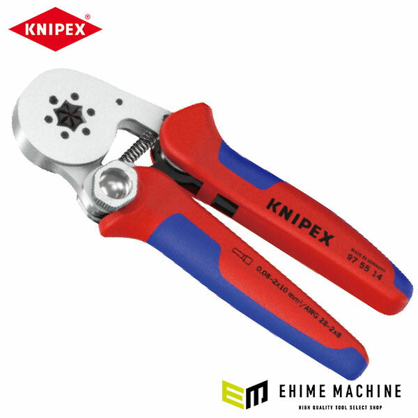 日本正規品 クニペックス 圧着ペンチ (9755-14SB)(4003773086116) KNIPEX