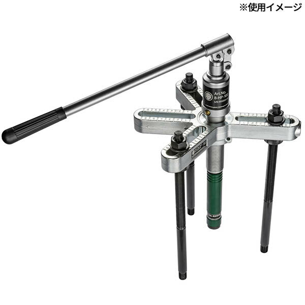 「自動車のベアリングやブッシュを、内側から確実に引き抜きたい」作業に適した、クッコ K-22-A ベアリングエキストラクターセッ