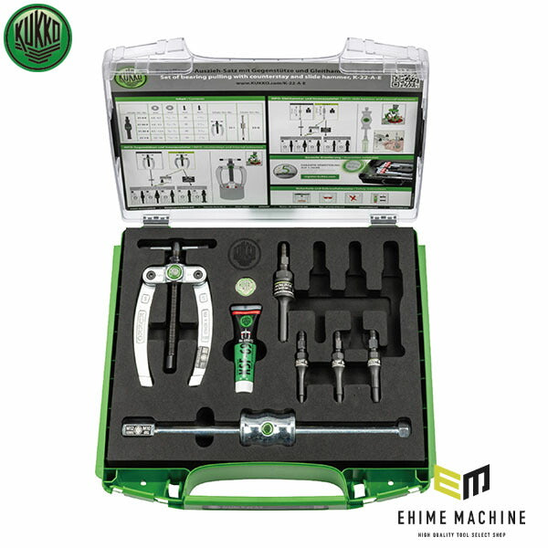 日本正規品 KUKKO ベアリングエキストラクターセット K-22-A-E (4021176140471) クッコ
