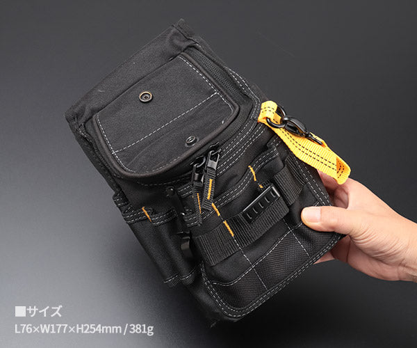 KUNY'S EL-1524 腰袋片側　Ziptop M クニーズ
