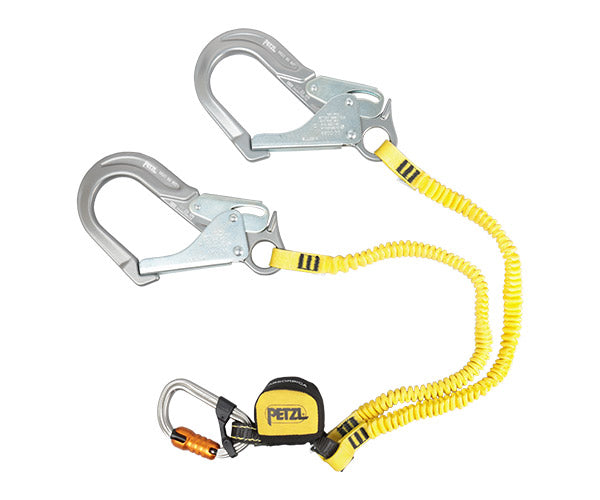 日本正規品 ペツル ランヤード アブソービカY MGO 150cm 国際 (L014BB01)(3342540846135) PETZL