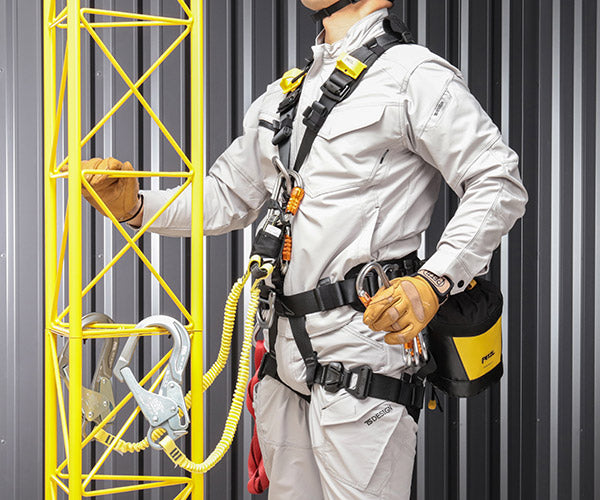 日本正規品 ペツル ランヤード アブソービカY MGO 150cm 国際 (L014BB01)(3342540846135) PETZL