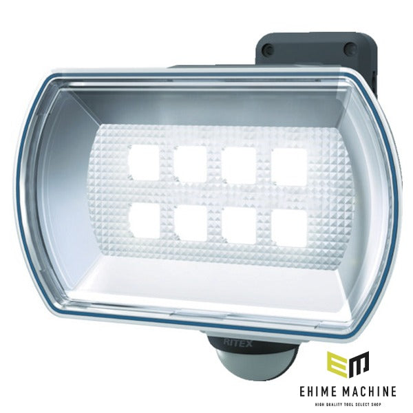 ムサシ 4.5Wワイド フリーアーム式 LED乾電池センサーライト 400ルーメン 単1電池x3 IP44 (LED-150)(4954849531507) musashi