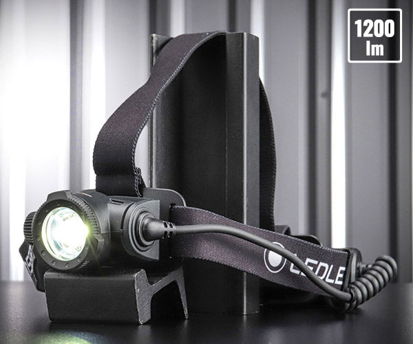 [26AW新商品] 日本正規品 レッドレンザー 充電式ヘッドライト H7R 1200ルーメン 最長350m USB-C充電 21700充電池 IP67 (503221)(4058205039864) Ledlenser
