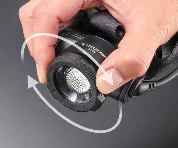 [26AW新商品] 日本正規品 レッドレンザー 充電式ヘッドライト H15R 3000ルーメン 最長450m USB-C充電 21700充電池2本 IP67 (503222)(4058205039888) Ledlenser