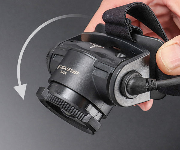 [26AW新商品] 日本正規品 レッドレンザー 充電式ヘッドライト H15R 3000ルーメン 最長450m USB-C充電 21700充電池2本 IP67 (503222)(4058205039888) Ledlenser