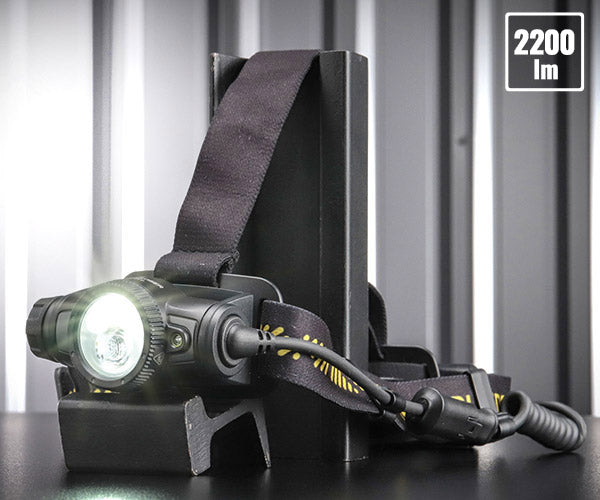 [26AW新商品] 日本正規品 レッドレンザー 充電式ヘッドライト H9R PRO 2200ルーメン ALB搭載 RGB補助光 ヘルメット対応 (503224)(4058205039925) Ledlenser