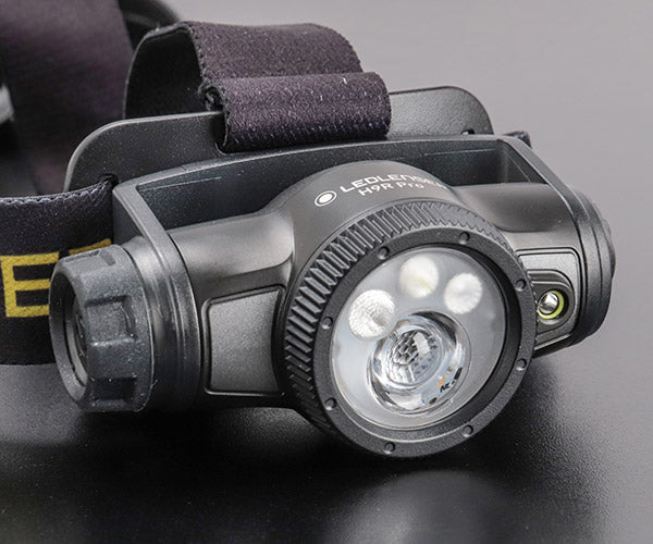 [26AW新商品] 日本正規品 レッドレンザー 充電式ヘッドライト H9R PRO 2200ルーメン ALB搭載 RGB補助光 ヘルメット対応 (503224)(4058205039925) Ledlenser