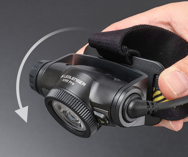 [26AW新商品] 日本正規品 レッドレンザー 充電式ヘッドライト H9R PRO 2200ルーメン ALB搭載 RGB補助光 ヘルメット対応 (503224)(4058205039925) Ledlenser