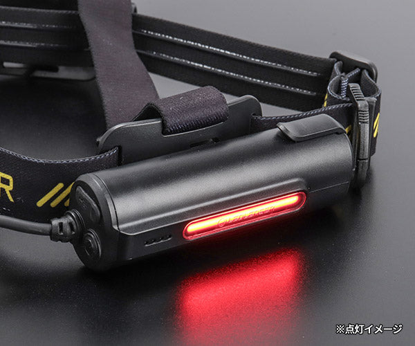 [26AW新商品] 日本正規品 レッドレンザー 充電式ヘッドライト H9R PRO 2200ルーメン ALB搭載 RGB補助光 ヘルメット対応 (503224)(4058205039925) Ledlenser