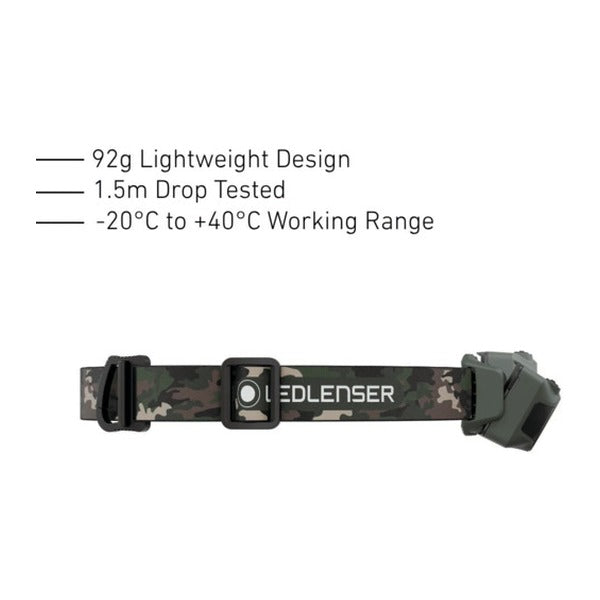 日本正規品 レッドレンザー 充電式ヘッドライト HF4R RGB 650ルーメン IP67 (503309)(4058205042451) Ledlenser