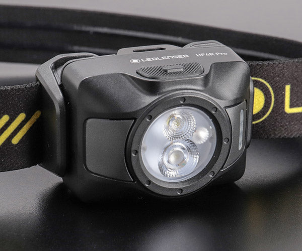[26AW新商品] 日本正規品 レッドレンザー 充電式ヘッドライト HF4R PRO 650ルーメン ヘルメット対応 乾電池両用 軽量92g (503318)(4058205042680) Ledlenser