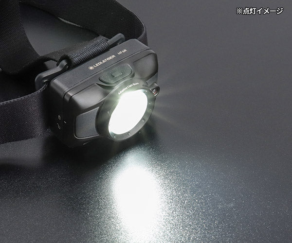 [26AW新商品] 日本正規品 レッドレンザー 充電式ヘッドライト HF6R 900ルーメン ALB搭載 自動調光 USB-C充電 軽量130g IP67 (503319)(4058205042703) Ledlenser