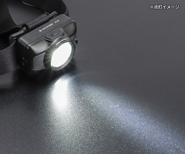 [26AW新商品] 日本正規品 レッドレンザー 充電式ヘッドライト HF6R 900ルーメン ALB搭載 自動調光 USB-C充電 軽量130g IP67 (503319)(4058205042703) Ledlenser