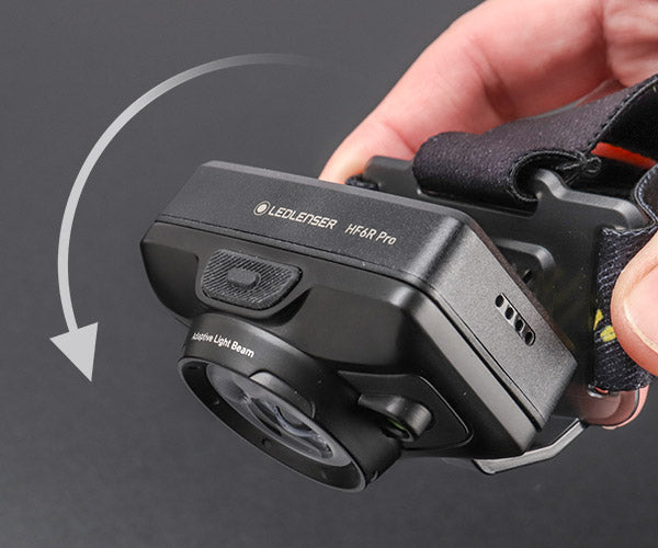 [26AW新商品] 日本正規品 レッドレンザー 充電式ヘッドライト HF6R PRO 900ルーメン ALB搭載 ヘルメット対応 USB-C充電 IP67 (503344)(4058205043373) Ledlenser