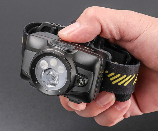[26AW新商品] 日本正規品 レッドレンザー 充電式ヘッドライト HF6R PRO 900ルーメン ALB搭載 ヘルメット対応 USB-C充電 IP67 (503344)(4058205043373) Ledlenser