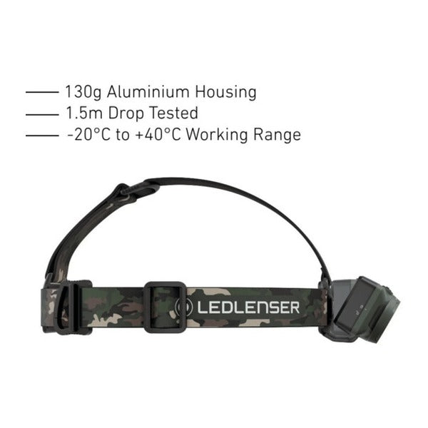 日本正規品 レッドレンザー 充電式ヘッドライト HF6R RGB 900ルーメン ALB搭載 (503345)(4058205043397) Ledlenser