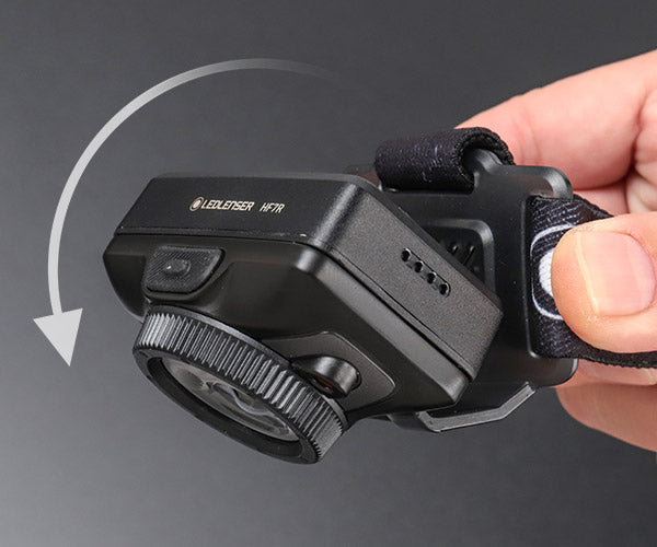 [26AW新商品] 日本正規品 レッドレンザー 充電式ヘッドライト HF7R 1200ルーメン ALB搭載 デジタルフォーカス 軽量134g (503349)(4058205043472) Ledlenser