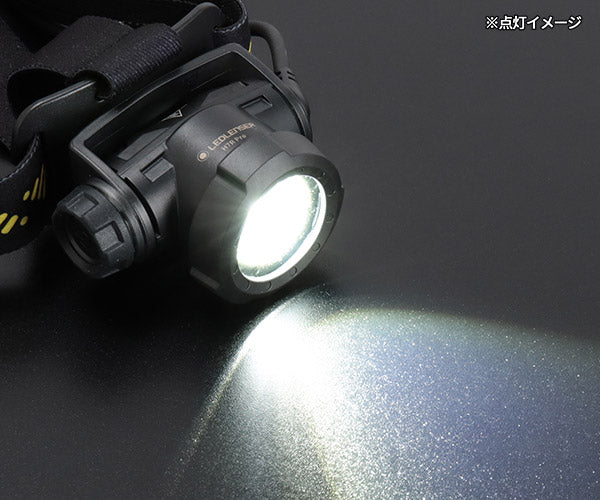 [26AW新商品] 日本正規品 レッドレンザー 充電式ヘッドライト H7R PRO 1200ルーメン 最長350m ヘルメット対応 USB-C充電 (503352)(4058205043519) Ledlenser