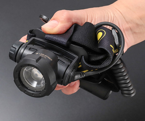 [26AW新商品] 日本正規品 レッドレンザー 充電式ヘッドライト H7R PRO 1200ルーメン 最長350m ヘルメット対応 USB-C充電 (503352)(4058205043519) Ledlenser
