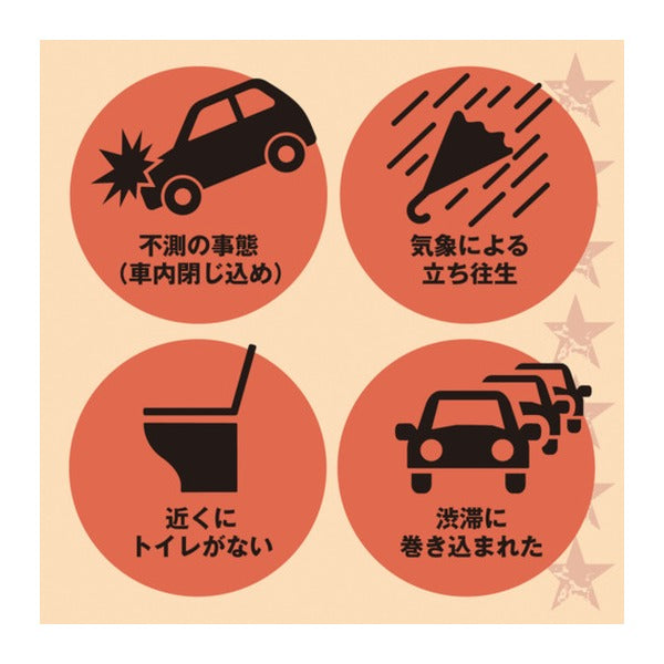 リンクサス 非常用車載ポーチ 9点セット 車中泊 緊急脱出ツール入 1人用 (LX-HSS)(4580026242388) Linxas