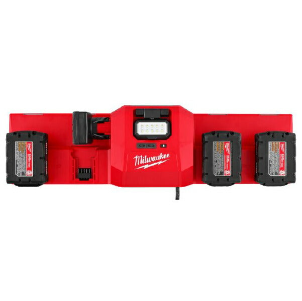 [26SS新商品] ミルウォーキー M12-M18 マグネット充電器 LEDライト付 100V対応 (M12-18MC JP)(4573592060487) Milwaukee