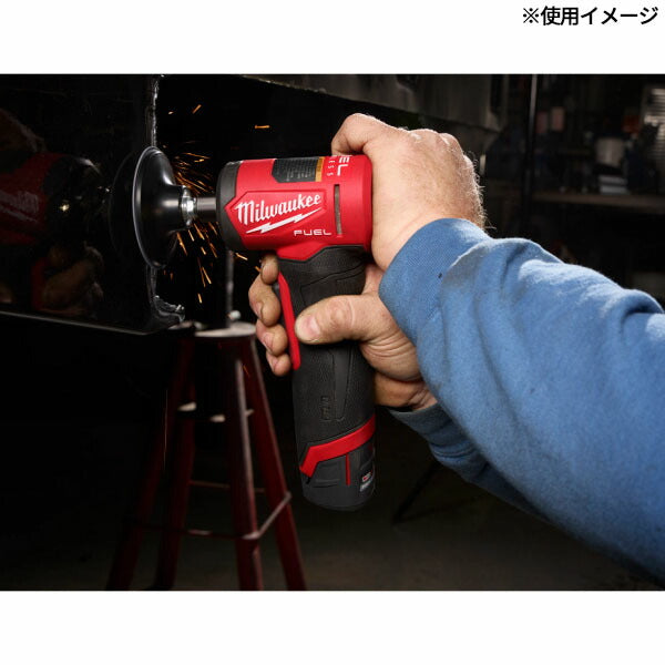 日本正規品 ミルウォーキー M12 FUEL 充電式アングルハンドグラインダー 本体のみ 電動工具 砥石径55mm M12バッテリー対応 (M12 FDGA2-0 JP) (4573582681203) Milwaukee