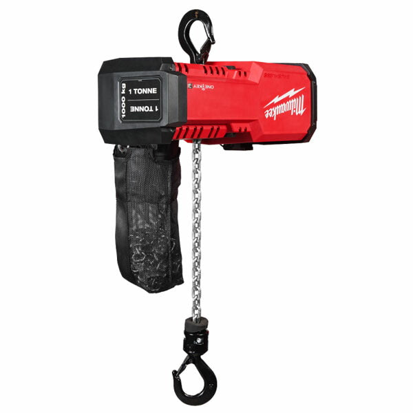 日本正規品 ミルウォーキー M18 充電式チェーンブロック 1トン/6m 定格荷重1000kg 逆設置対応 無段階可変速 電池別売 電動工具 (M18 BLCHTO-0 APJ) (4573592032200) Milwaukee