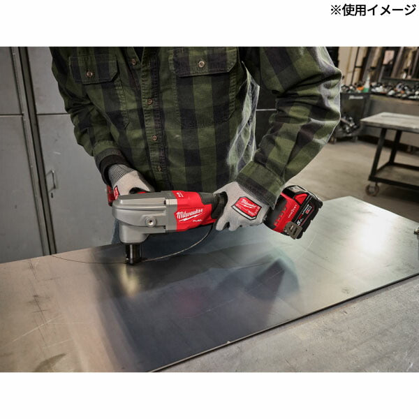 日本正規品 ミルウォーキー M18 FUEL 充電式 3.5mmニブラ 軟鋼板3.5mm 曲線切断対応 チップバッグ付 ケース付き M18バッテリー対応 電池別売 電動工具 (M18 FNB35-0X JP) (4573592032538) Milwaukee