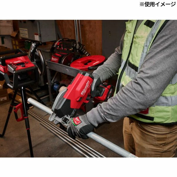 日本正規品 ミルウォーキー M18 FUEL 12mm-34mm 充電式鋼管カッター 5.0Ah x 1 キット バッテリー・充電器付 バリ取り不要 専用ブレード付き 数量限定 電動工具 (M18 FPCS-501 LR JP) (4573592032781) Milwaukee