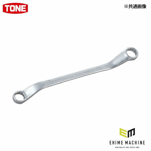 TONE 【店舗陳列用】メガネレンチ 対辺寸法8×10mm (M45-0810HP)(4953488007381) トネ