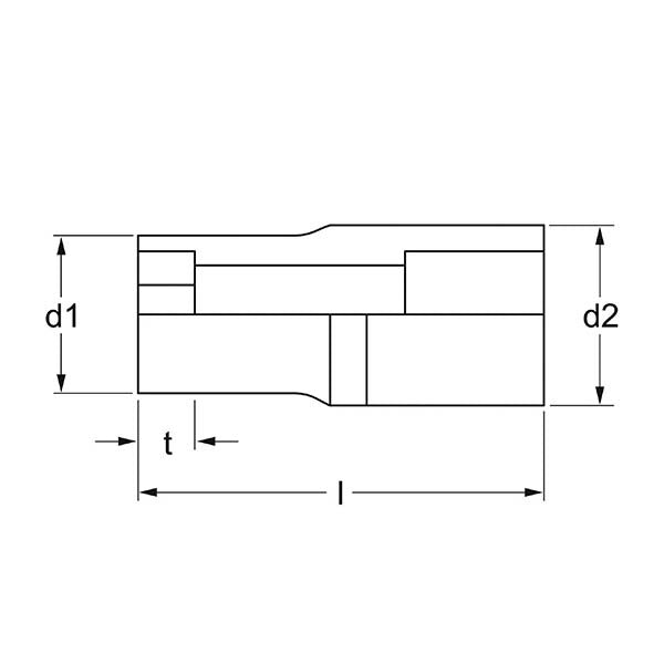 日本正規品 マタドール 1/4SQ 14MM ソケット(6角) (20750140)(4040674130678) MATADOR