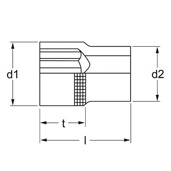日本正規品 マタドール 3/8SQ 7MM ソケット(6角) (30750070)(4040674132139) MATADOR
